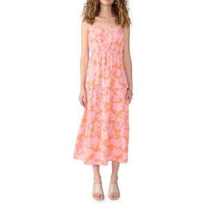 Social Standard by Sanctuary Women's Floral Smocked
Back Maxi Dress Size XL